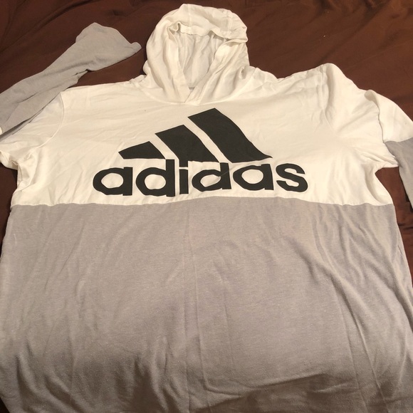 adidas Other - Long Sleeve ADIDAS hooded shirt